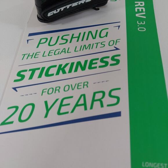 Cutters Rev 3.0 C-Tack Ultimate Grip Green Sport Football Gloves Adult XL - Picture 3 of 6